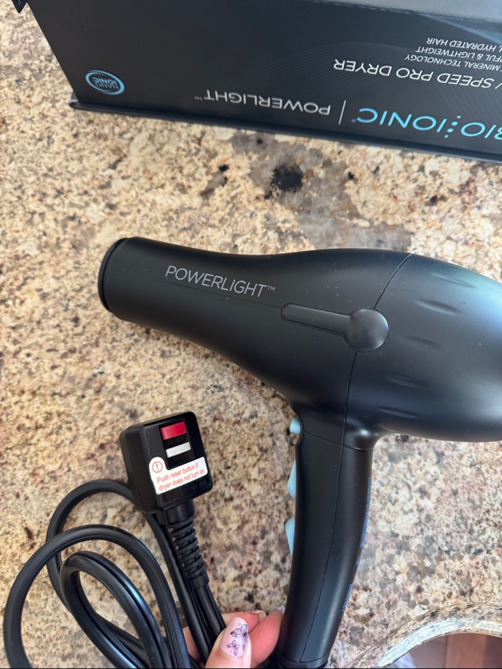 Bio Ionic PowerLight 1875W Speed Pro Dryer - Black - Picture 5 of 13